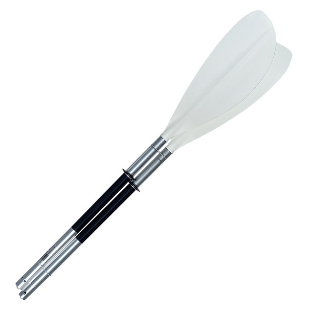 Sowester Kayak Paddle Aluminium 30mm x 220cm 2 Pc in white.