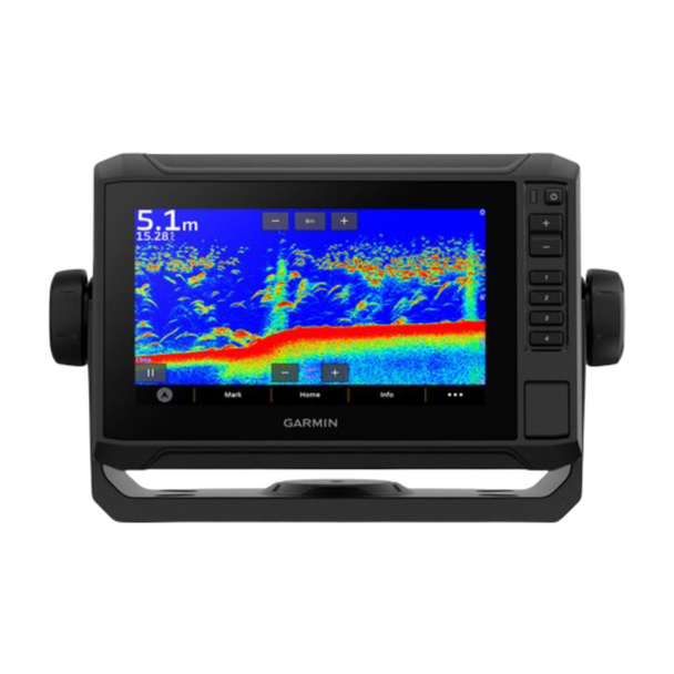Garmin EchoMap 7" UHD2 75sv GPS with UK, IRL & NL Chart