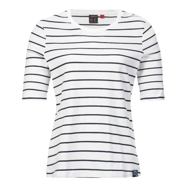 Musto Marina Stripe SS Tee - Women's - White