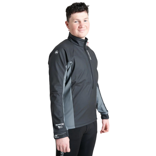 Rooster Active Aquafleece Top - Unisex - Signal Blue - Front Rooster Active Aquafleece Top - Unisex - Signal Blue - Front