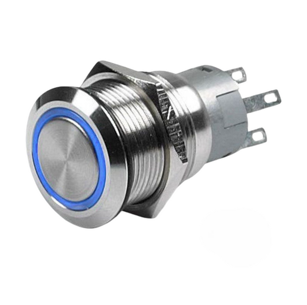 Hella Latching Stainless Steel LED Switch