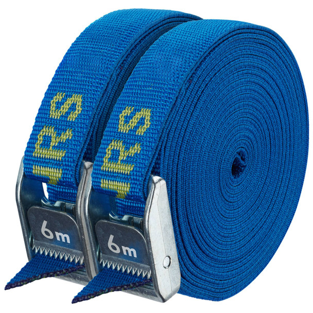 NRS 2.5cm Heavy Duty Straps  6m (Pair)