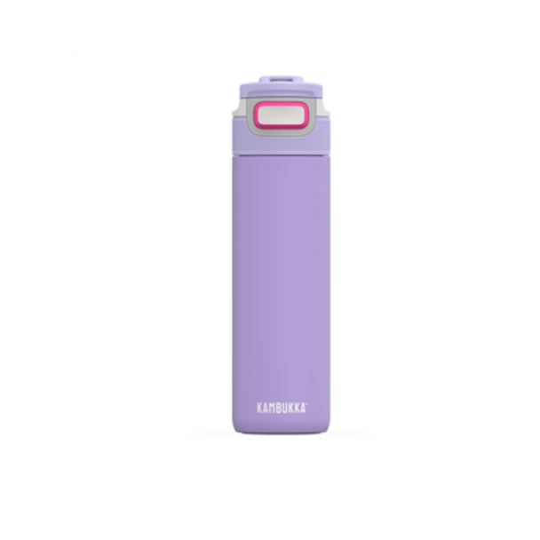 Kambukka ELTON Insulated Water Bottle 600ml with 3 in 1 Snapclean Lid - Lavender