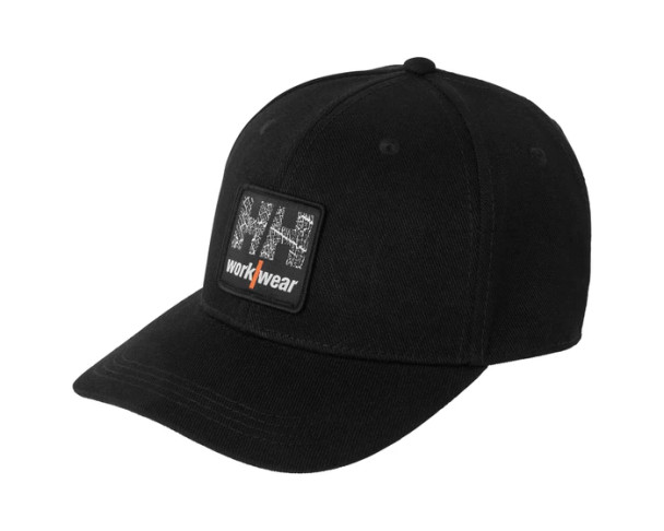 HH Workwear Kensington Casquette Cap - Black -Front
