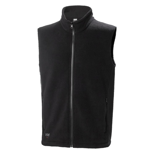 Helly Hansen Workwear Manchester 2.0 Zip Black Fleece Vest