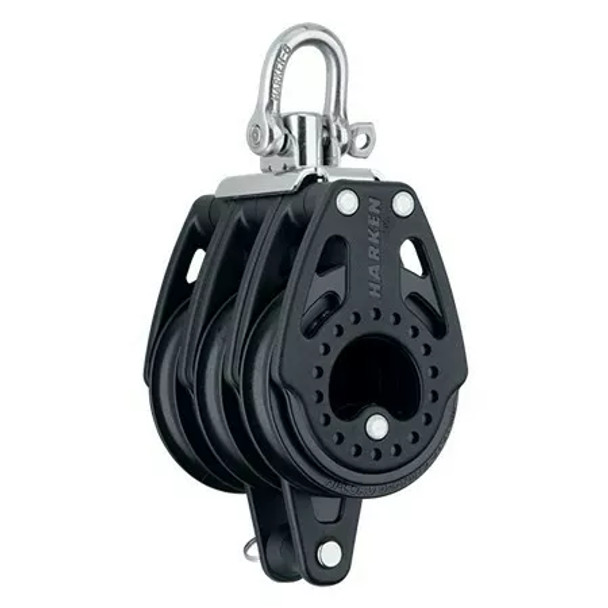 Harken 57mm Triple Carbo Block wiht Swivel & Becket 2605