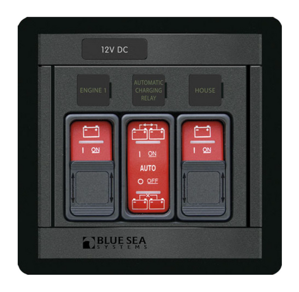 Blue Sea ML-Series Remote Control Panel - 12v/24v