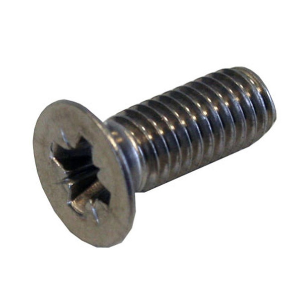 M6 x 16mm C/Sunk Pozi - Pack of 4