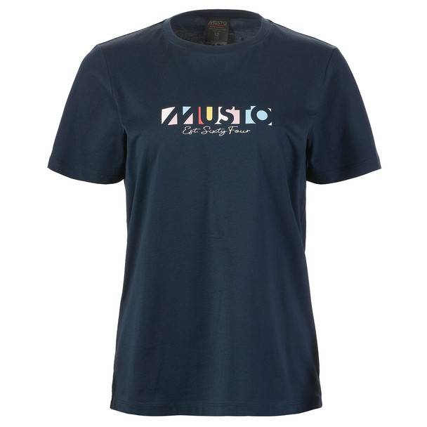Musto 1964 Short Sleeve Women's Navy T-Shirt Musto 1964 Short Sleeve Women's Navy T-Shirt