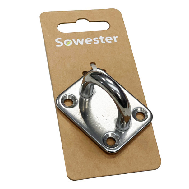 Sowester Stainless Pad Eyes - 35mm x 40mm