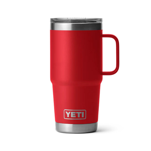 YETI Rambler 20 Oz Travel Mug_Red-Front