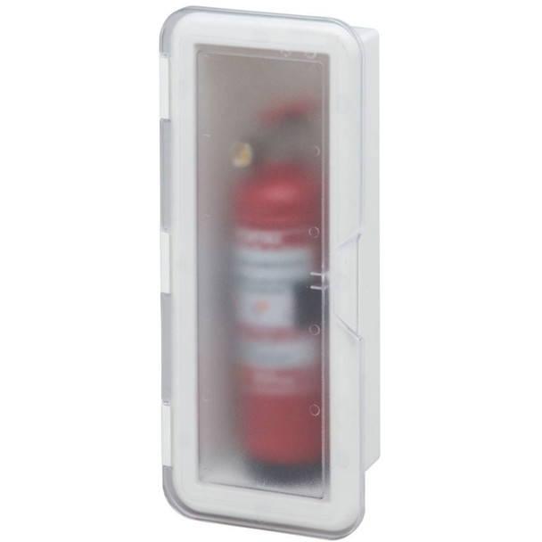 Can White Fire Extinguisher Cabinet 1kg