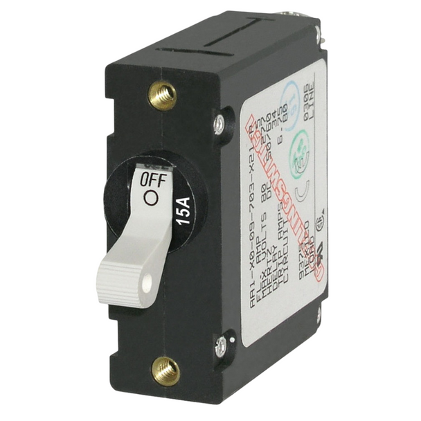 Blue Sea Circuit Breaker Aa1Toggle 15A Wht