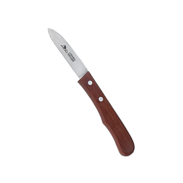 Loewen Messer Straight Knife Wooden Handle No. 822