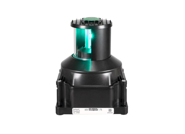 Aquasignal Series 75 LED Starboard Navigation Light - 115-230V AC