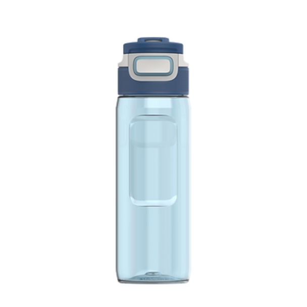 Kambukka Elton Tritan water bottle with 3 in 1 Snapclean Lid Crystal Blue 750 ml (17oz)