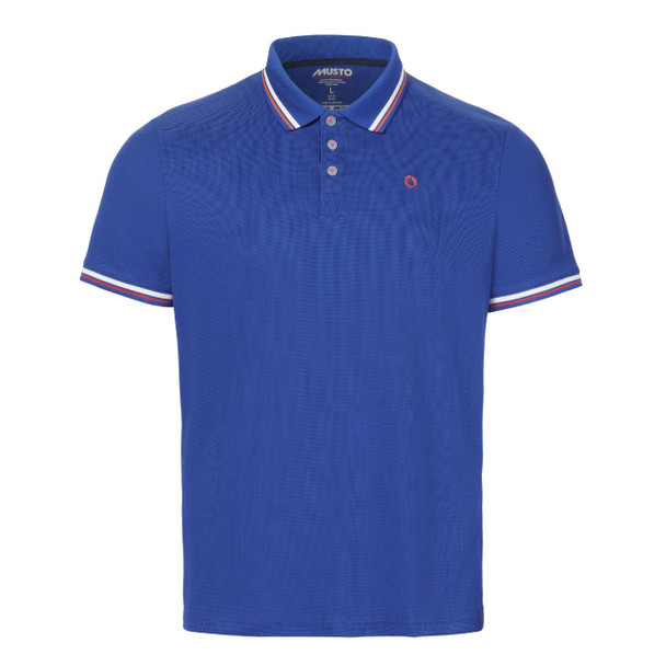 Musto EVO Pro Lite Short Sleeve Polo Men Mazarine - Blue