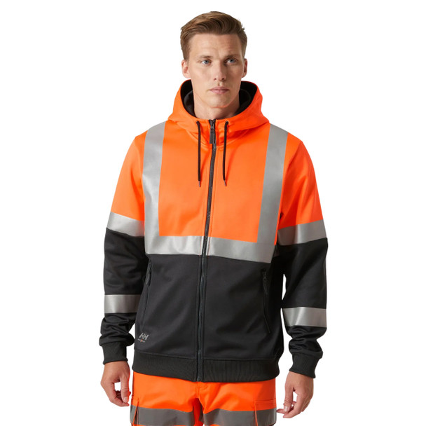 Helly Hansen ADDVIS Zip Hoodie CL1 Orange