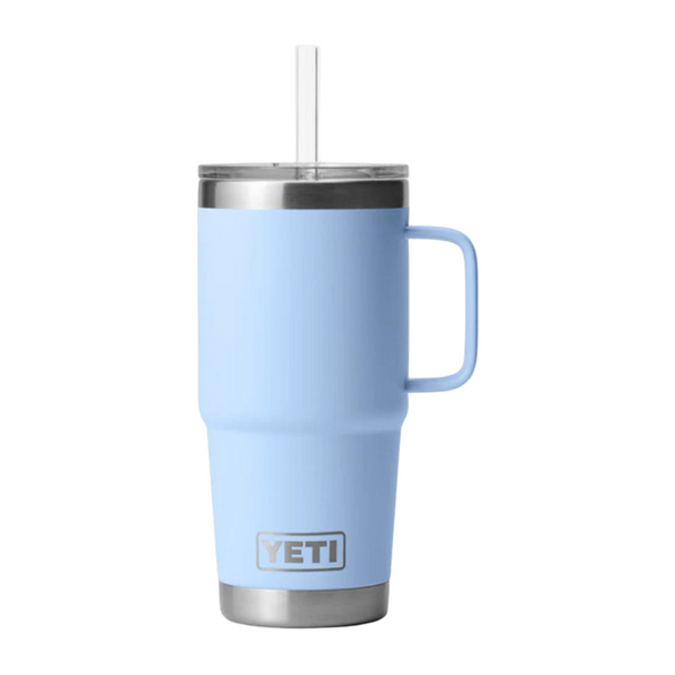 Yeti Rambler 25 Oz Straw Mug - Big Sky Blue