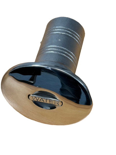 Sowester Stainless Deck Filler for Water with 38mm Hose