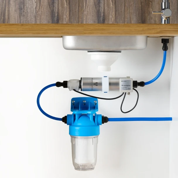 Watersprint Solo Nautic II Water Purification System, under counter installed