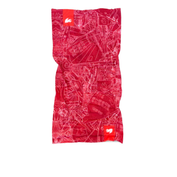 Rooster UV Neck Sleeve - Red_1