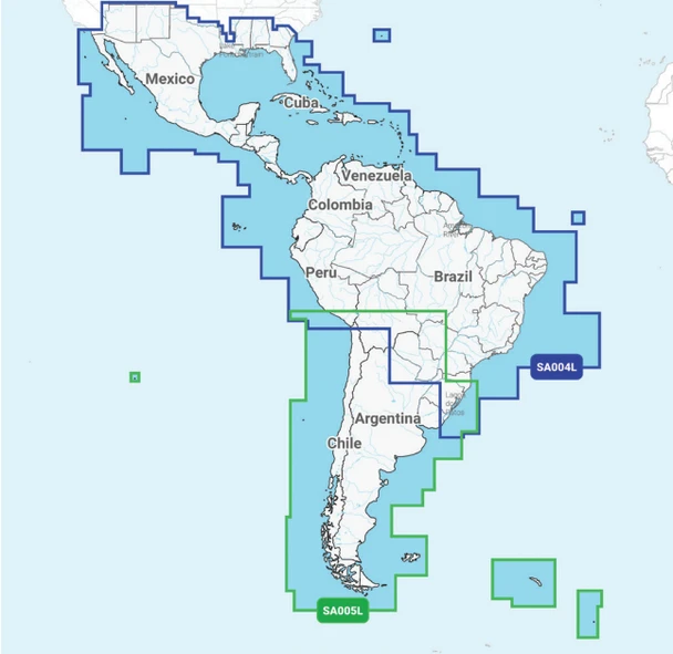 Garmin Navionics+ / Navionics+ Large Chart Card – Americas