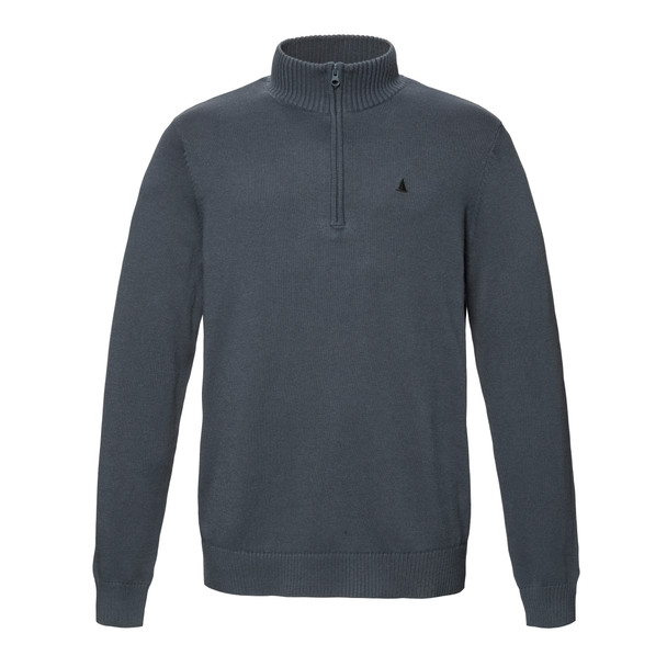 Musto Men's Orginal 1/4 Zip Neck Sweat Men - Alpine Frost, front