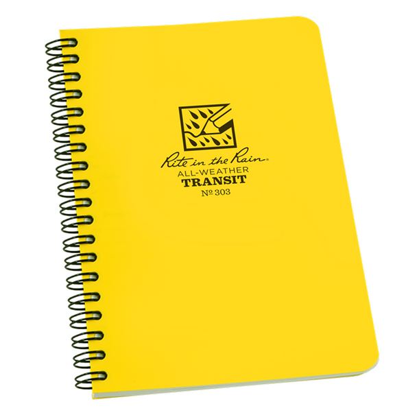 Rite in the Rain 303 Spiral Notebook - Transit - 4 5/8" x 7"