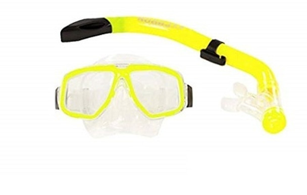 Typhoon Kids/Ladies Diving Mask and Snorkel  Yellow