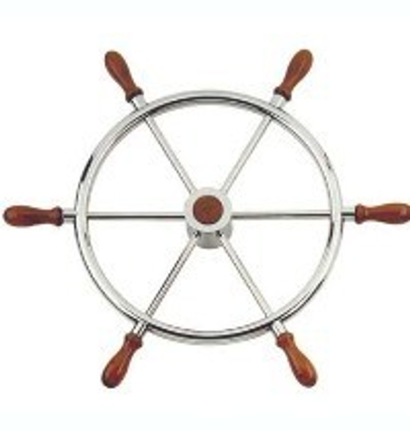 Nautic Barge S/S Steering Wheel T11 - 60cm Nautic Barge S/S Steering Wheel T11 - 60cm
