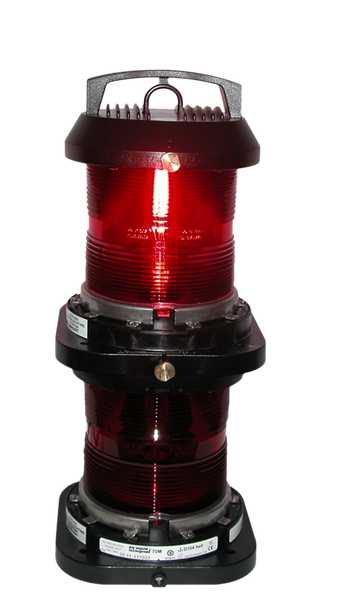 Aqua Signal Series 70M Navigation Light - Signal Red