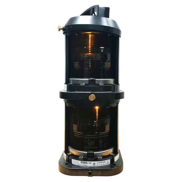 Aqua Signal Series 70M Double Yellow Stern Towing Navigation Light