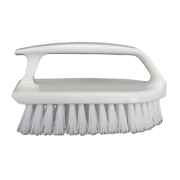 Starbrite Scrubbing Brush - Curved Plastic Handle