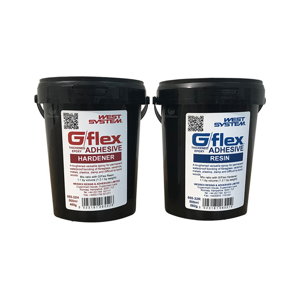 West System G-Flex Thickend Epoxy Kit 655-32 - 1L