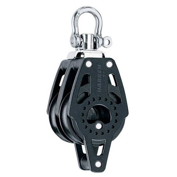 Harken Double Carbo Block with Swivel/Becket 2639 - 40mm