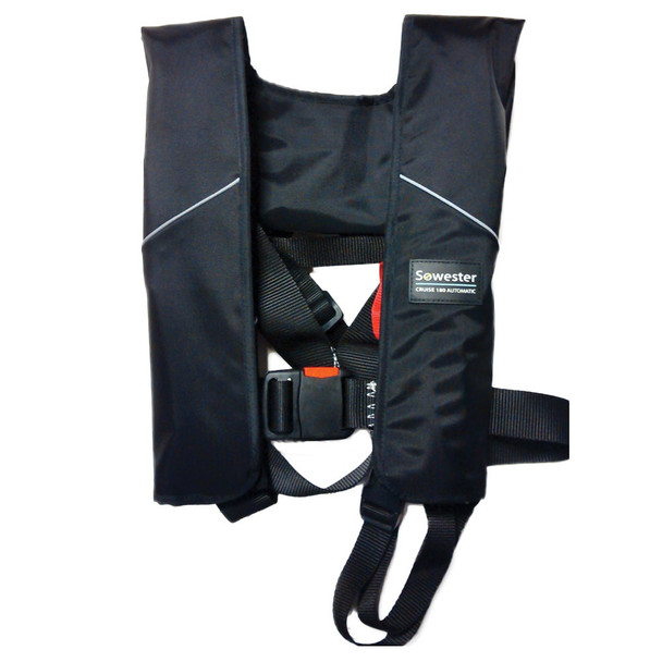 Sowester Cruise Auto 180N Lifejacket - Black