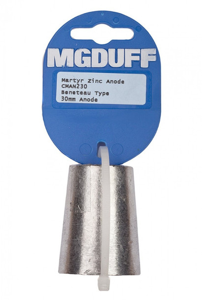MGDuff Beneteau Propellor Anode CMAN230 - Zinc 30mm