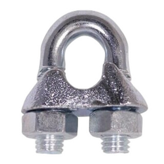 Galvanized Wire Rope Grip s  - For Wire 13mm  - 40mm Dia.