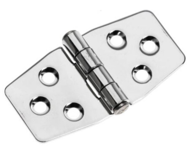 RocaStainless 316 Solid Plate Hinge 441490 - 76mm x 40mm