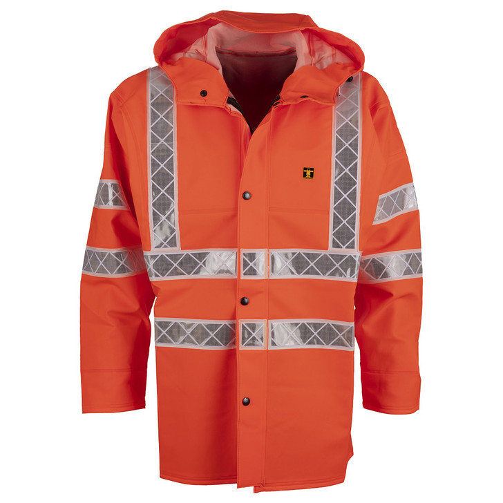 Guy Cotten Isoflash Islotech Jacket - High Visibility Orange