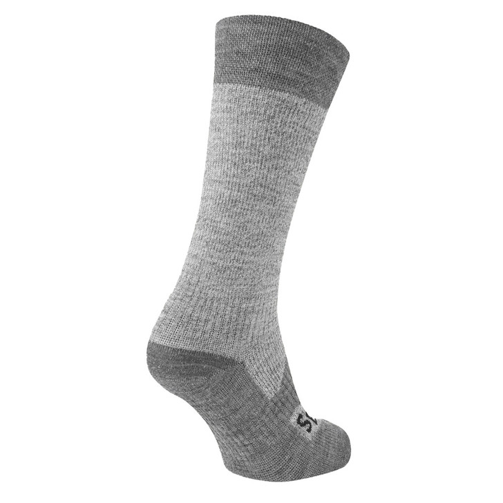 Sealskinz Waterproof All Weather Mid Length Sock, grey back