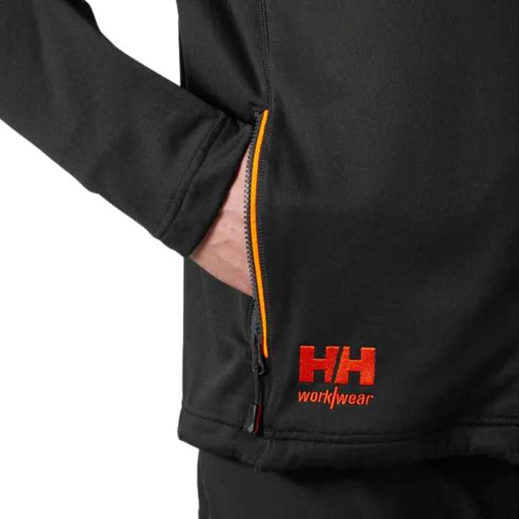Helly Hansen Chelsea Evolution Stretch Midlayer Jacket -  Black