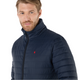 Musto Original Lite Puffer Men's Navy Jacket, front model