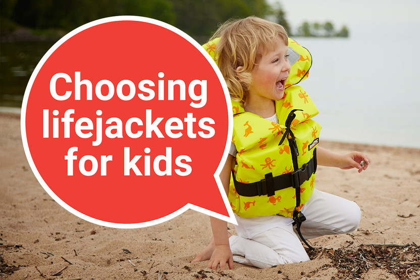 Buying a lifejacket for a baby or child? Know what’s important – download our useful guide