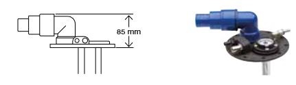 Can SB Fuel Tank Hose Connector