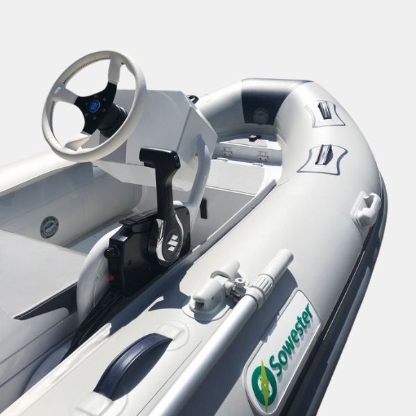 Inflatable dinghies, motors, trailers