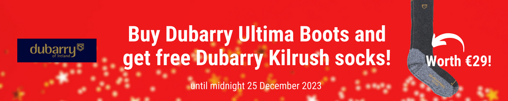 Dubarry Ultima boots free gift for Christmas