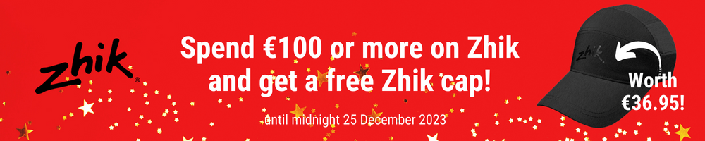 Zhik free gift with Christmas orders over €100