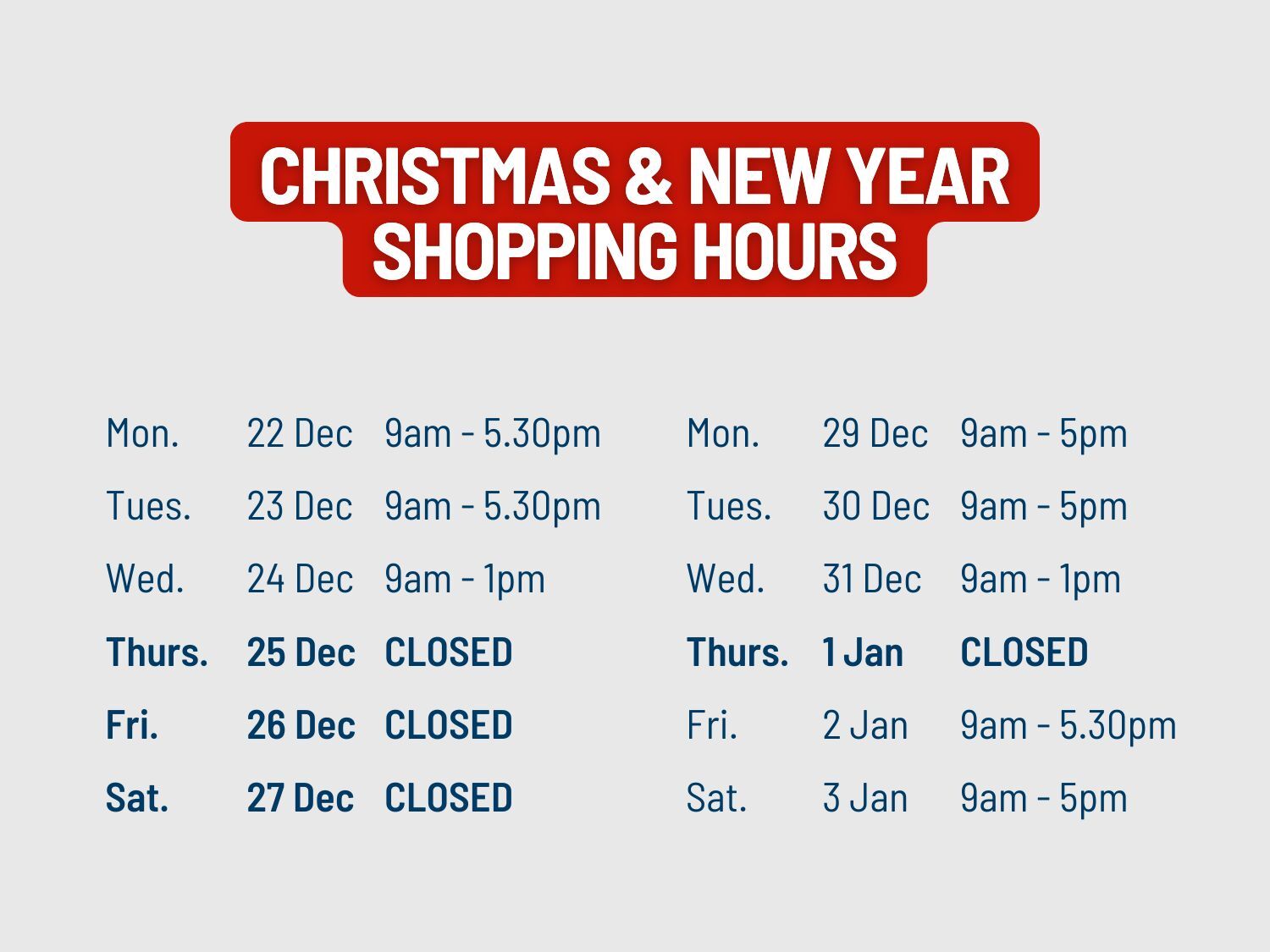 Christmas Shopping House